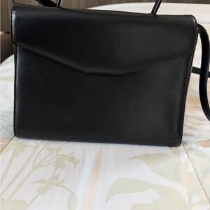 Elegant Black Leather Handbag